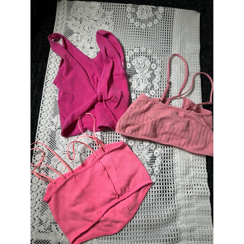 Urban Outfitters Pink 3 Top Set - Picture 5 of 7